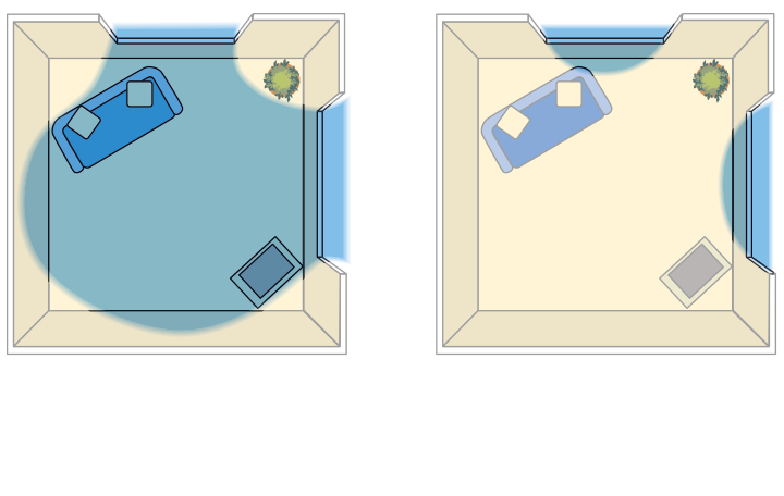 温度差を抑え、四季を通じて快適