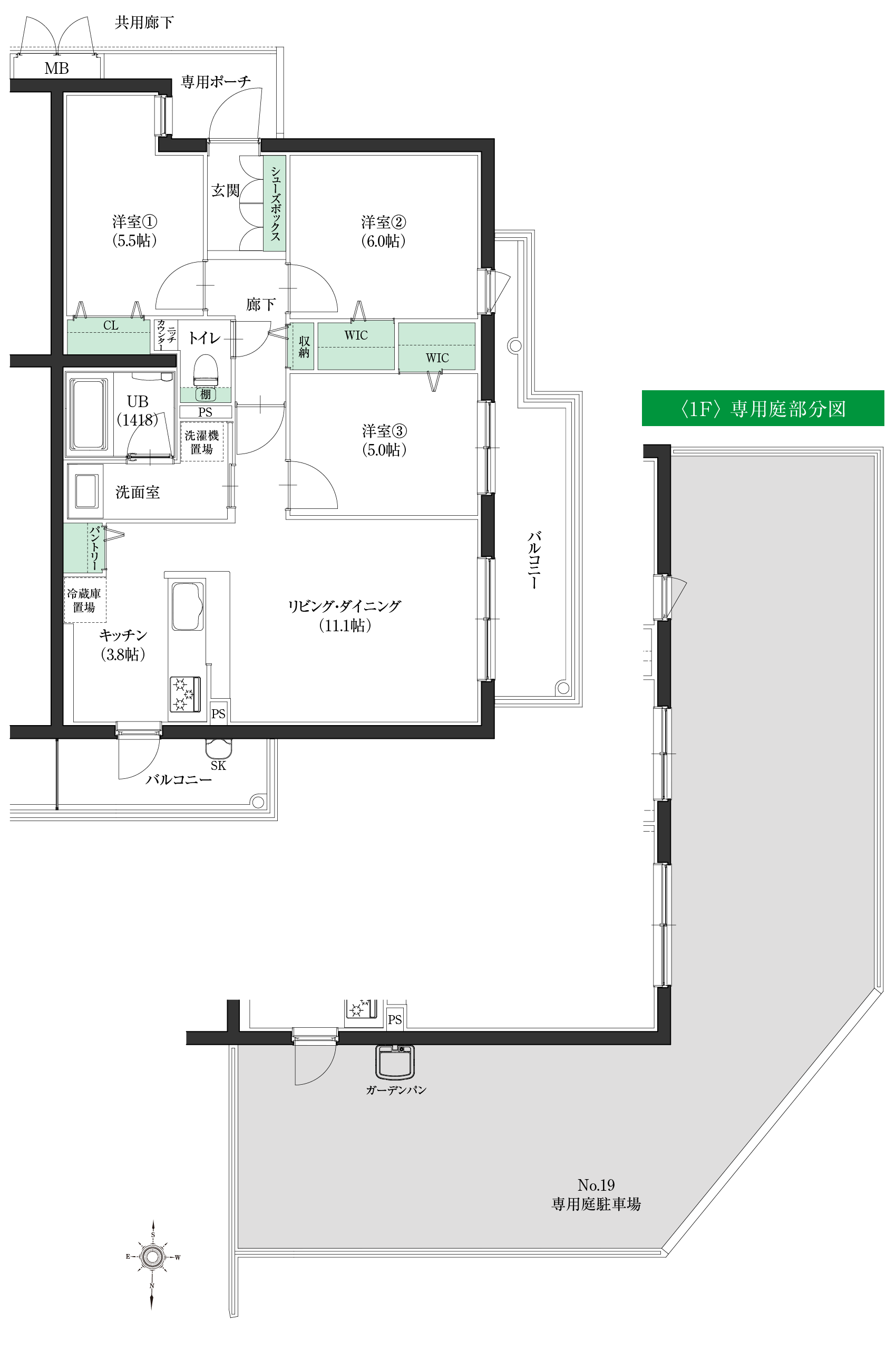 Jタイプ間取図2f1f